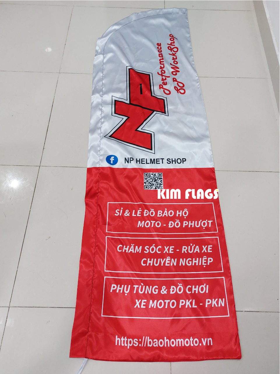 Cờ c&aacute;nh buồm, cờ quảng c&aacute;o, cờ giọt nước