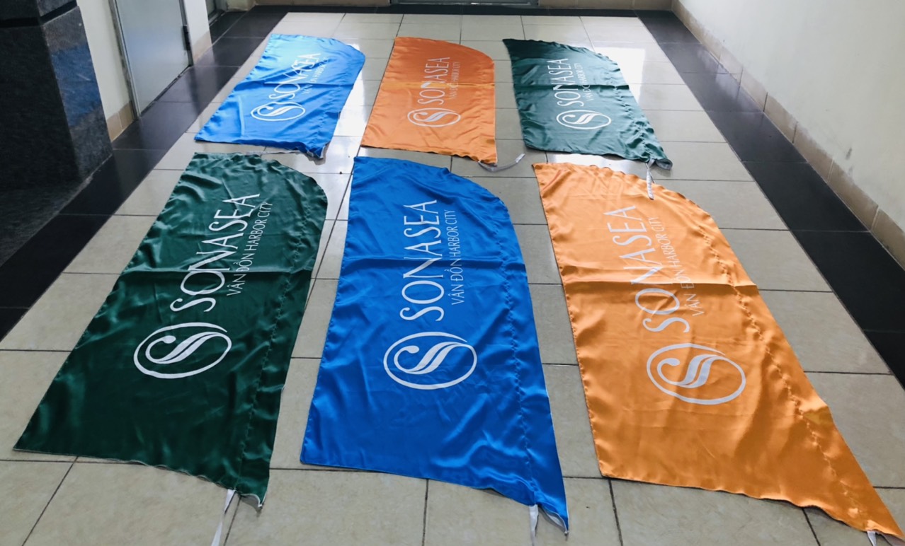 cờ quảng c&aacute;o, cờ phướn, cờ c&aacute;nh buồm, cờ b&atilde;i biển