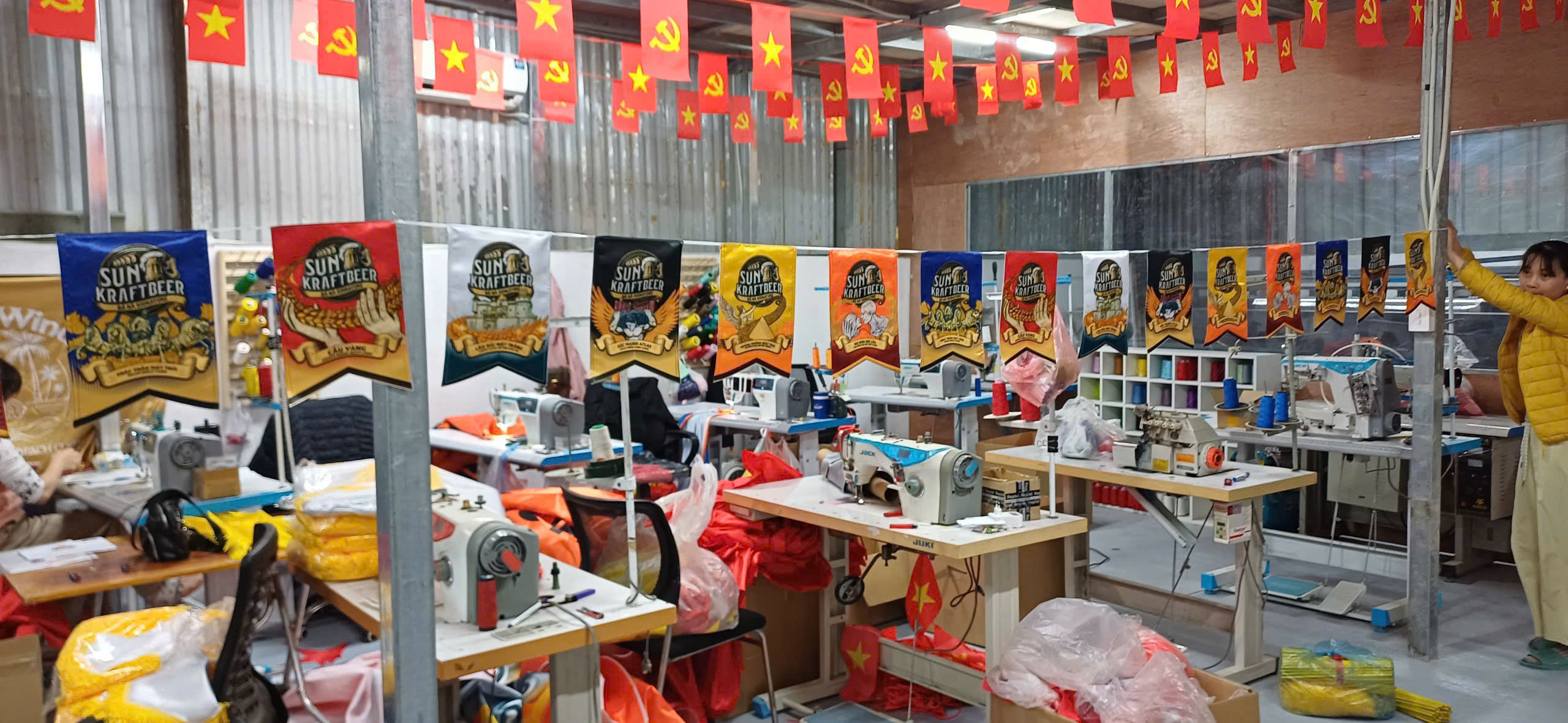 Custom Bunting Flag String Triangle Pennant Banner for Events &amp; Decoration Heat Transfer Bunting Flag Dye Sublimation Printing