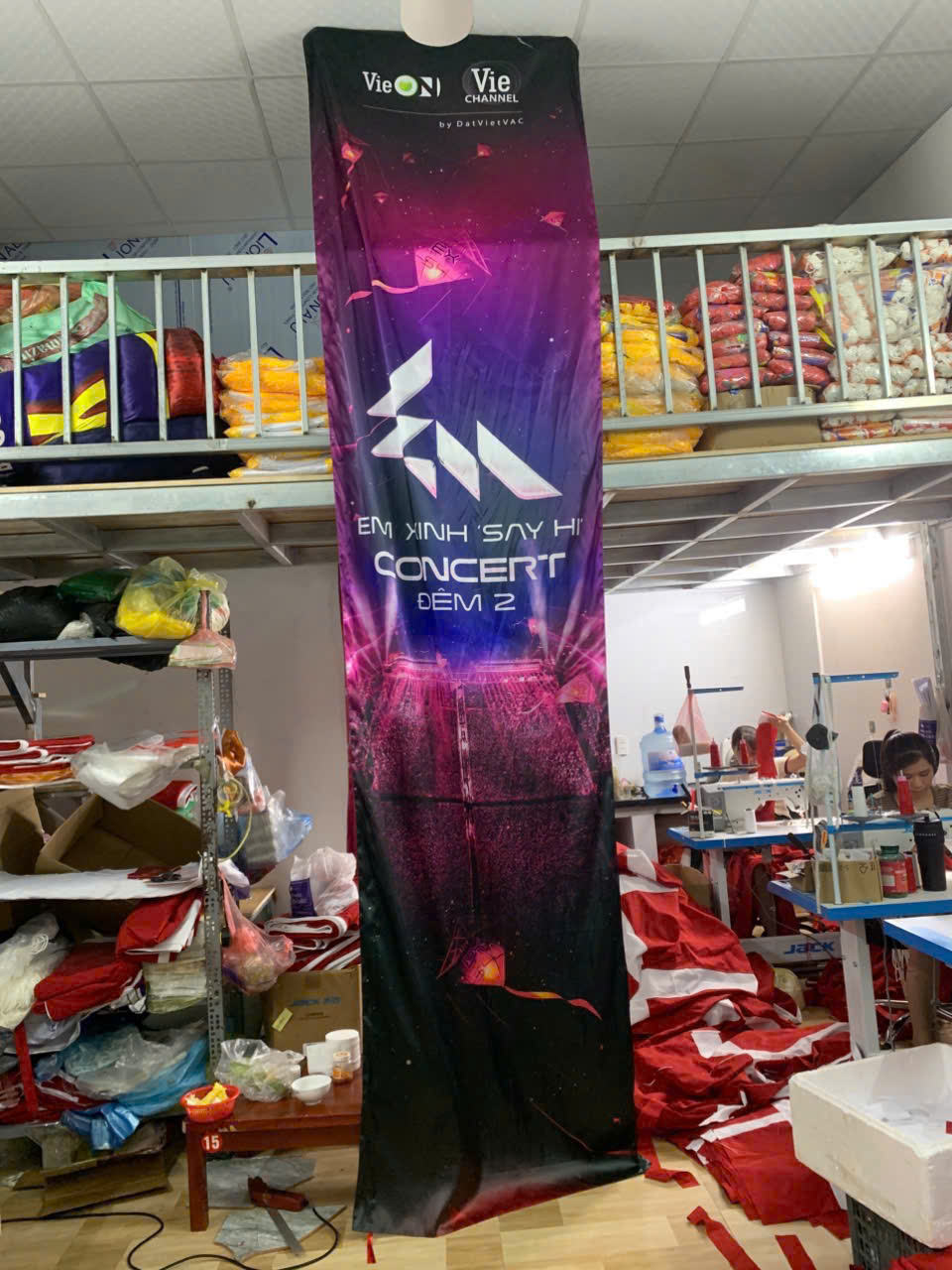 Custom Printed Vinyl Banner for Indoor &amp; Outdoor Advertising with Dye Sublimation Printing Full Color CMYK Digital Printing