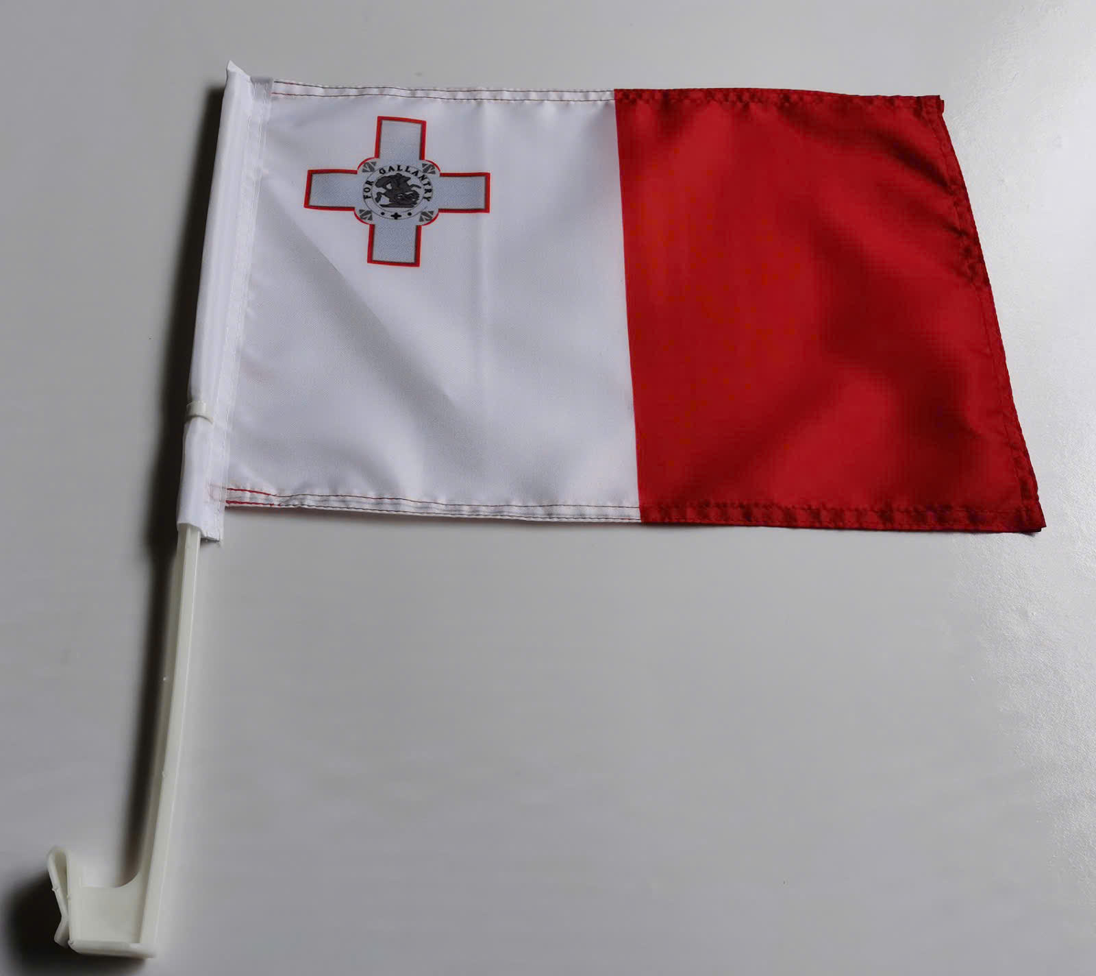 Custom Car Window Flag Promotional Advertising Flag with Plastic Pole from Polyester Custom Size Available OEM ODM