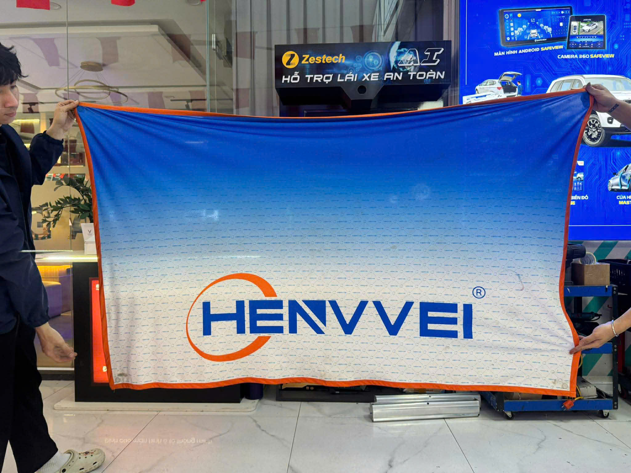 Custom Car Window Flag Promotional Advertising Flag with Plastic Pole from Polyester Custom Size Available OEM ODM