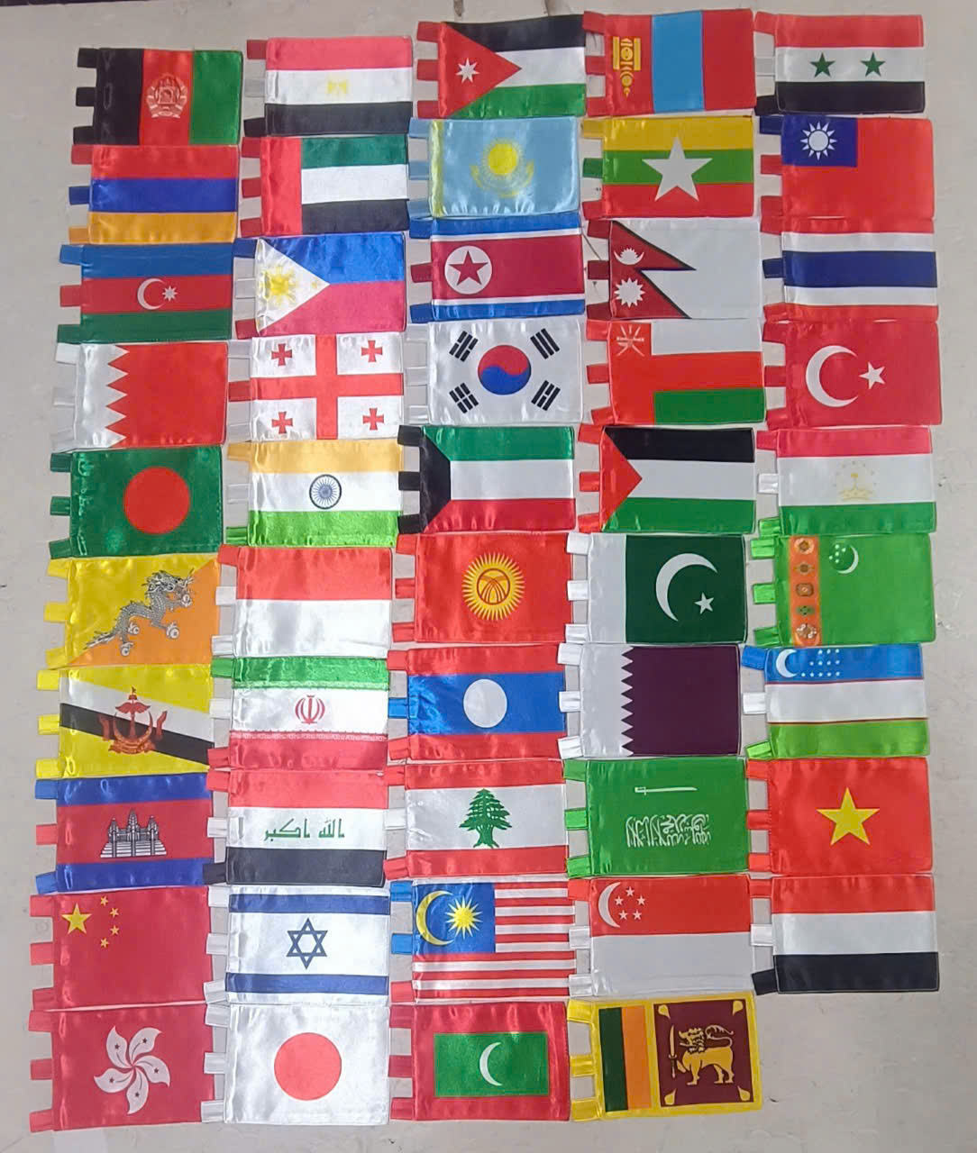 Custom Table Desk Flag Heat Transfer Custom Flag Plastic Material Dye Sublimation Printing Standard 2.5x3.5cm flag Full Color