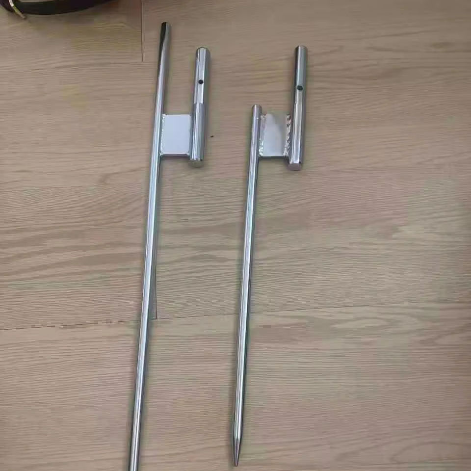 Heavy Duty Ground Spike Base for Feather Flag and Beach Flag Advertising Style from Steel Application for Outdoor Advertising
