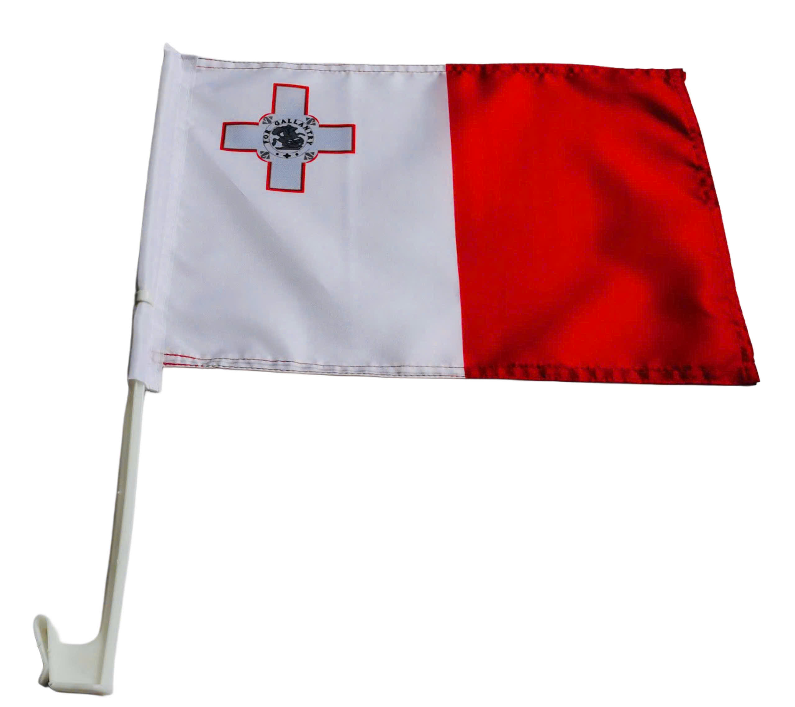 Custom Car Window Flag Set with Mounting Pole for Promotion Advertising Style OEM ODM Vietnam Origin Heat Transfer