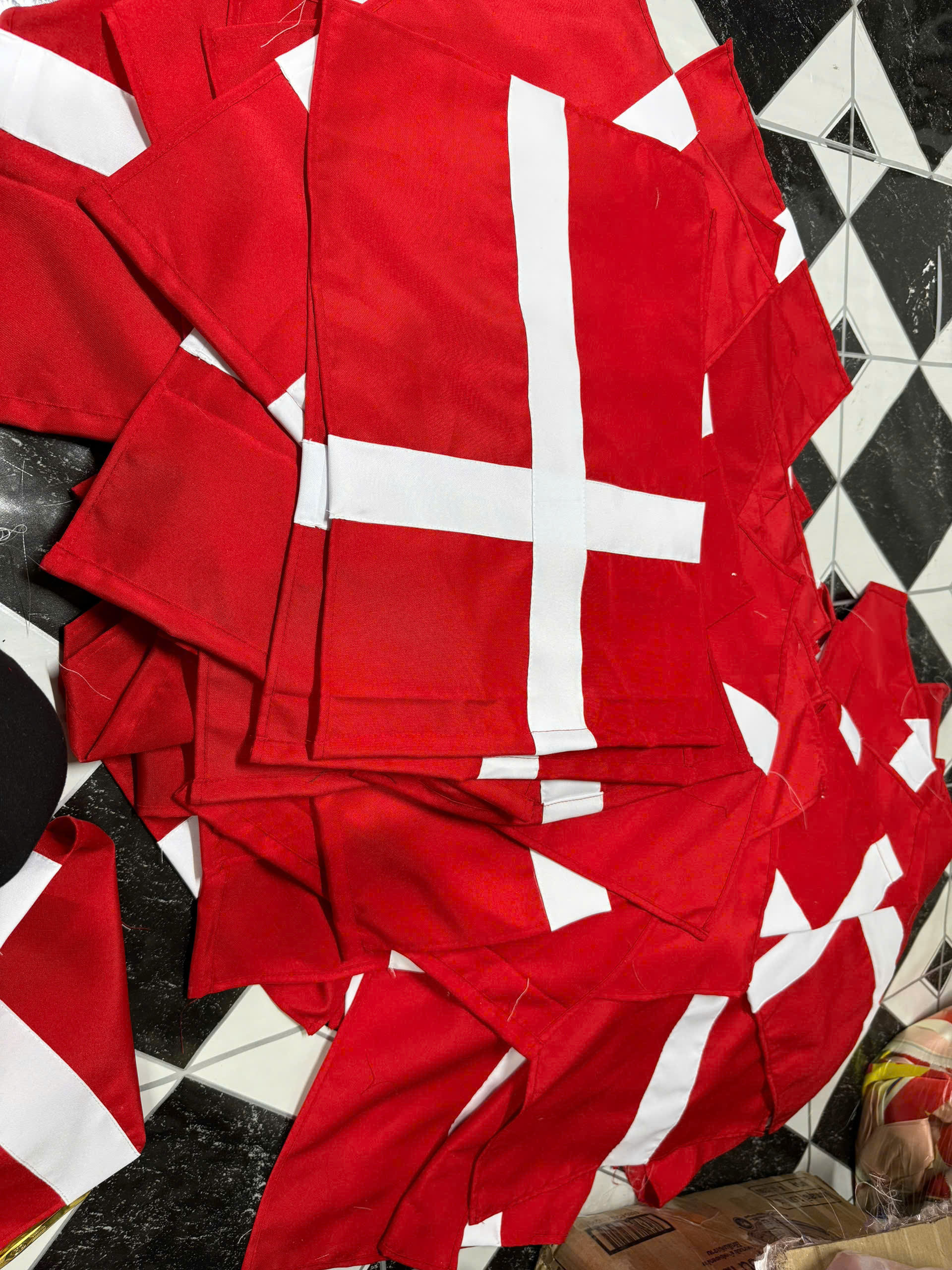Custom Double-sided National Flag Polyester Outdoor Flag for Flagpole OEM Display for National Holidays Sports Events