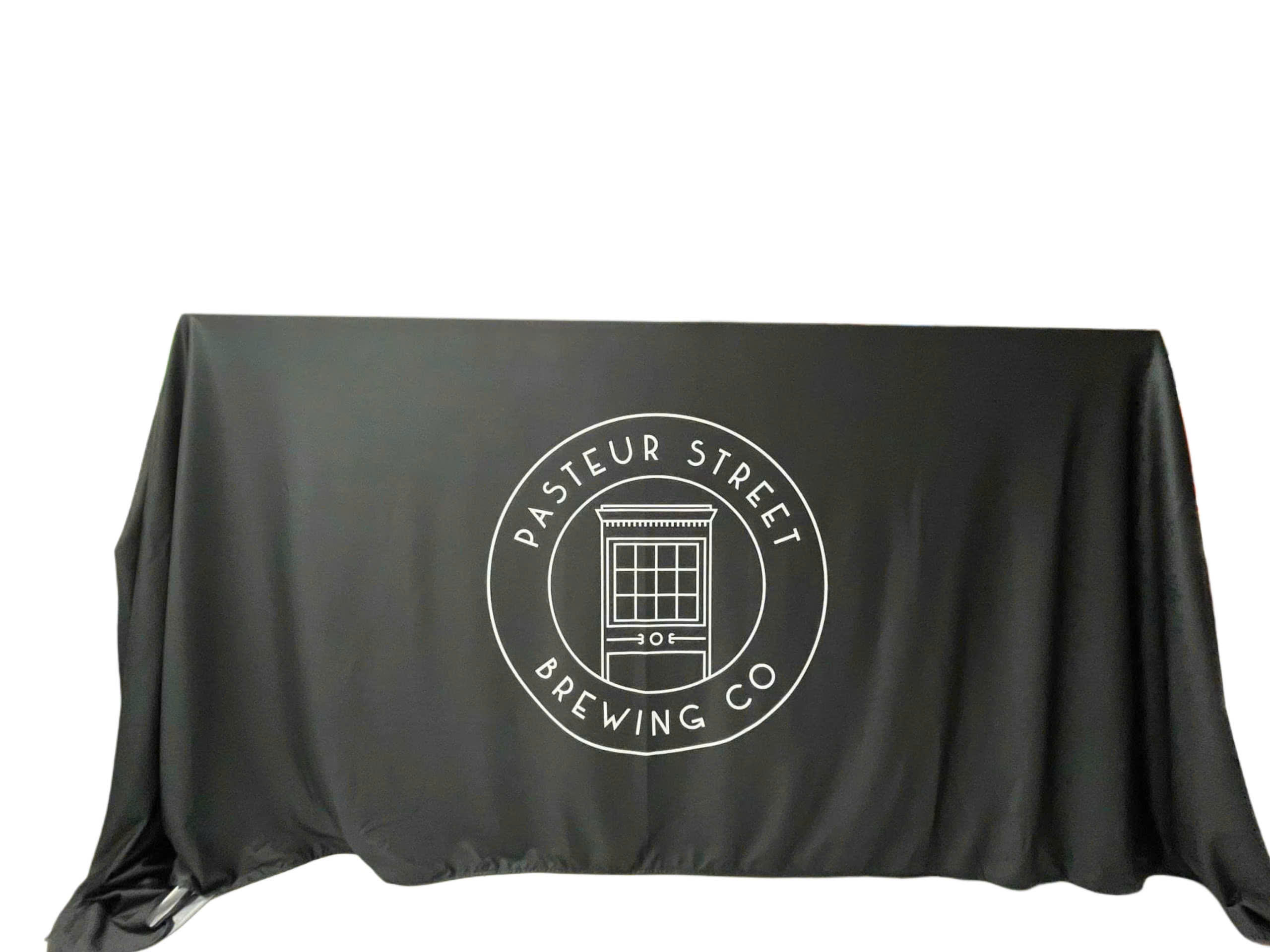 Custom Printed Table Cover Casual Style Dye Sublimation Printing Heat Transfer for All-season 180–220gsm Exhibition display